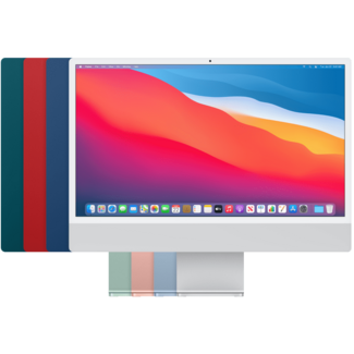 24" 4.5K iMac 3.2 M1 16GB RAM 256GB SSD 2021 CPU = 7 Cores, GPU = 8 Cores 2 USB