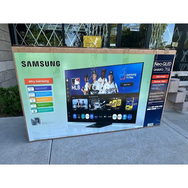 Samsung 75" Samsung 4K Neo QLED HDR Smart QN75QN80FD