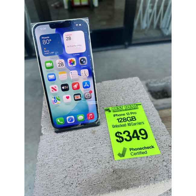 Apple Apple iPhone 13 Pro Unlocked 128GB (Various Colors)