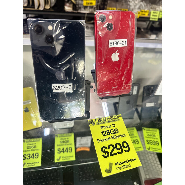 Apple Apple iPhone 13 Unlocked 128GB (Various Colors)