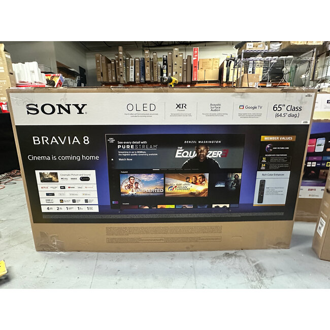 sony 65" Sony 4K OLED HDR Smart K65XR80CB