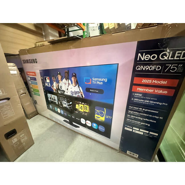 Samsung 75" Samsung 4K Neo QLED HDR Smart QN75QN90FDFXZA