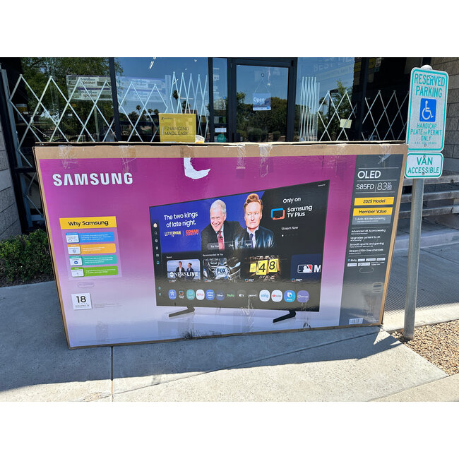 Samsung 83" Samsung 4K OLED HDR Smart QN83S85FDEXZA