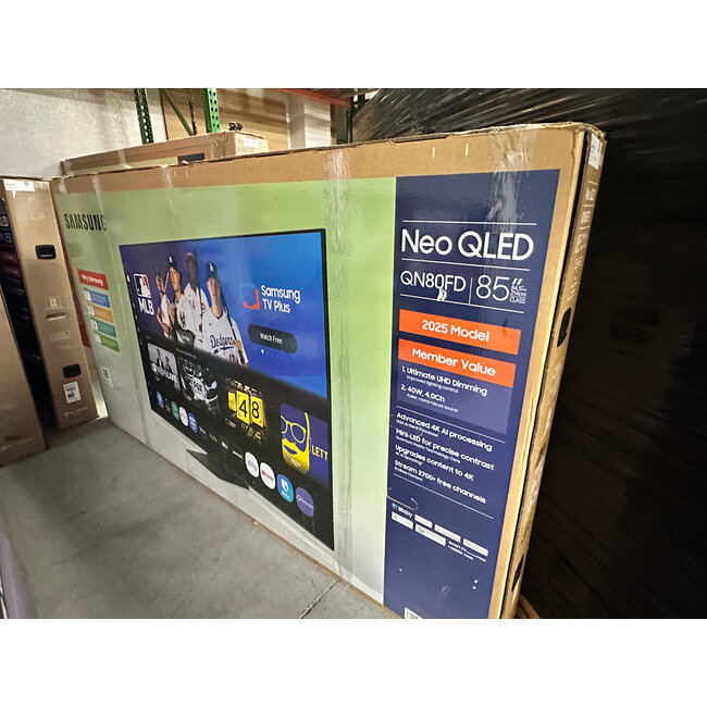 Samsung 85" Samsung 4K Neo QLED HDR Smart QN85QN80FDFXZA