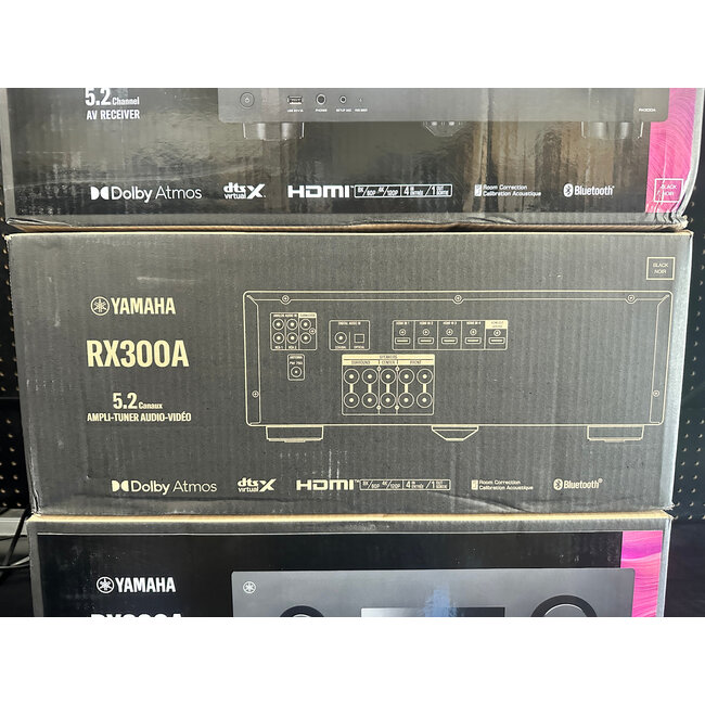 Yamaha BRAND NEW- AUTHORIZED DEALER!!! Yamaha RX300A 5.2-Channel 8K AV Receiver
