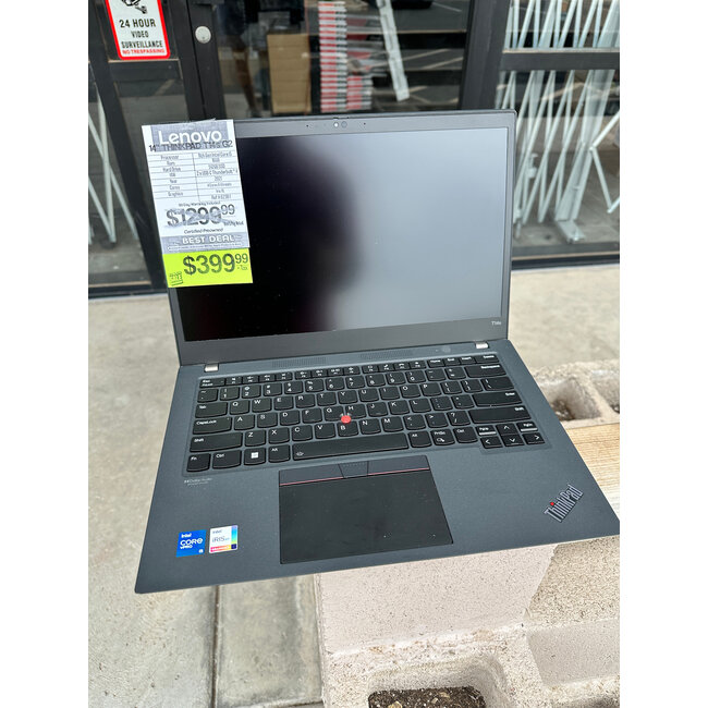 14" Lenovo T14S Gen 2 Laptop Windows PC 16GB Ram 512GB SSD