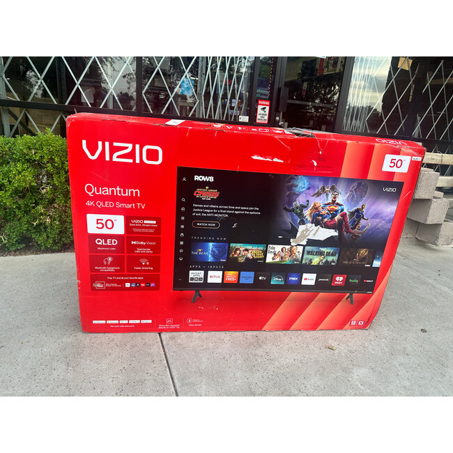 Vizio 50" Vizio 4K QLED HDR Smart VQD50S-0809/VQD50M-0809/VQD50R-10