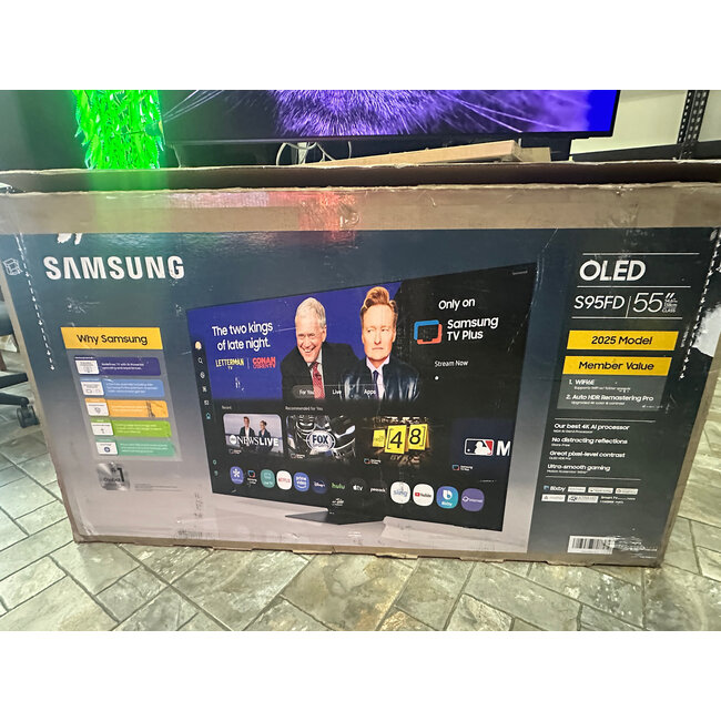 Samsung 55" Samsung 4K OLED HDR Smart QN55S95FD