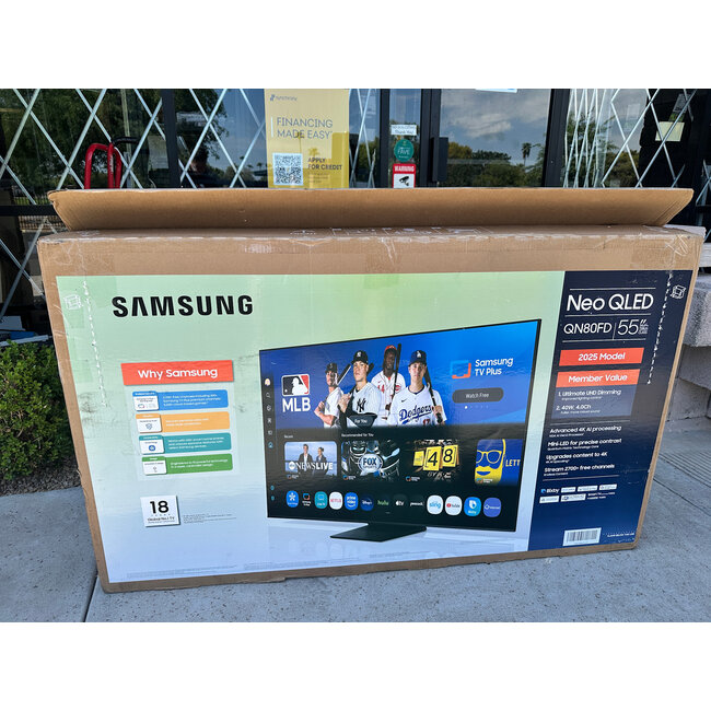 Samsung 55" Samsung 4K Neo QLED HDR Smart QN55QN80FD