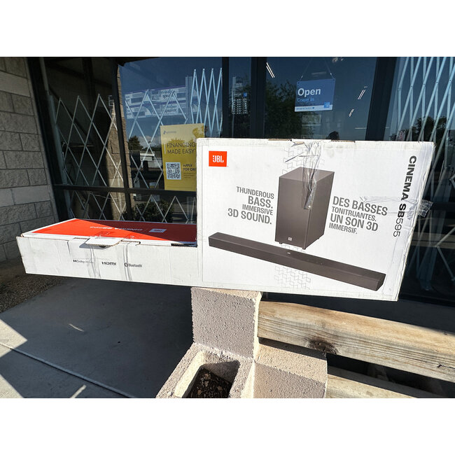 JBL Cinema SB595 3.1.2 Ch Soundbar with Wireless Subwoofer