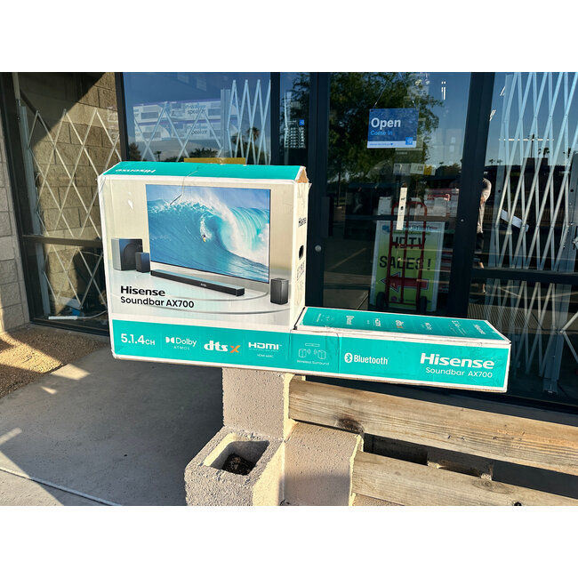 Hisense Hisense AX700 5.1.4 Ch Soundbar with Wireless Subwoofer