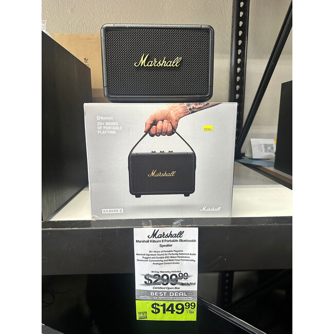 Marshall Kilburn II Portable Bluetooth Speaker