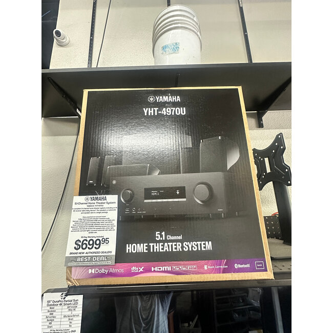Yamaha BRAND NEW- AUTHORIZED DEALER!!! Yamaha YHT-4970U 5.1-Channel 4K Home Theater System