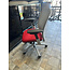 Steelcase Amia Air High End Ergonomic Office Chair Platinum Solid Frame, Scarlet Red Color