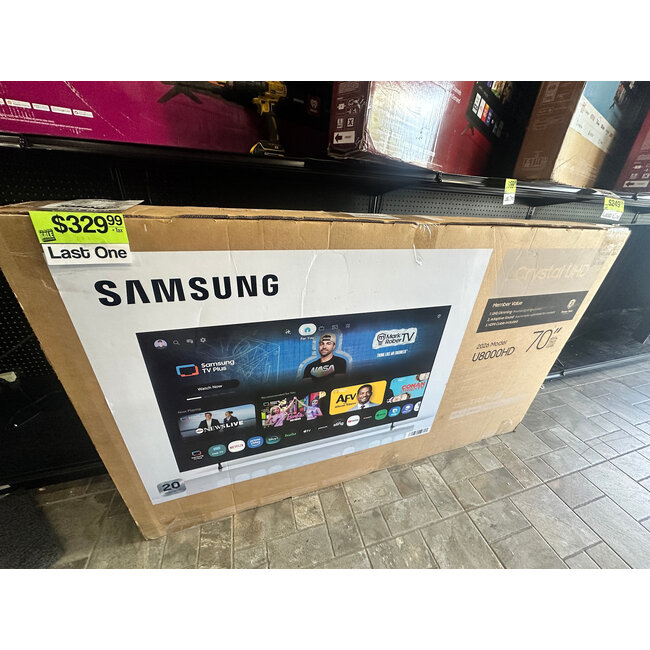 Samsung 70" Samsung 4K LED HDR Smart UN70U8000HDXZA