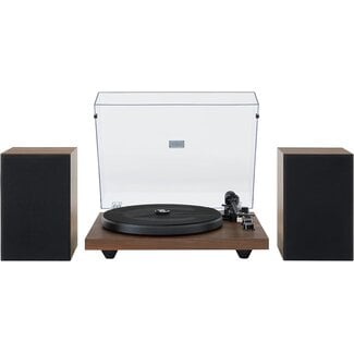 Crosley CROSLEY C62 SHELF SYSTEM TURNTABLE WITH SPEAKERS