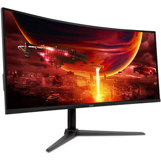 ACER 34" Acer Nitro 34" Class WQHD Curved Gaming Monitor ED340CU