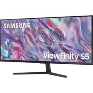 Samsung 34" Samsung ViewFinity S5 Ultrawide QHD 120Hz Curved Monitor LS34H55DGANXZA