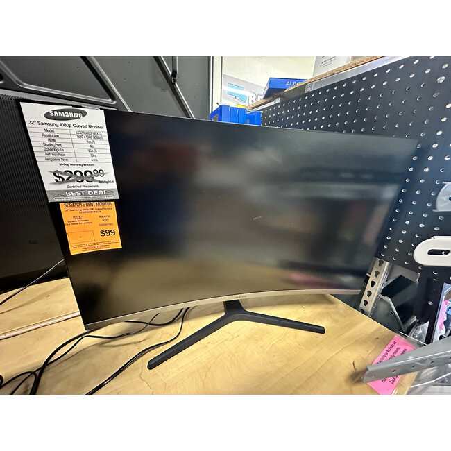 Samsung 32" Samsung 1080p FHD Curved Monitor LC32R500FHNXZA
