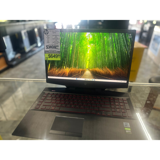 HP 17.3" HP Omen Gaming Laptop Windows PC i7 10750H GTX 1660 32GB Ram 512GB SSD