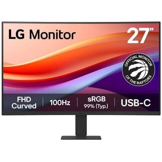 LG 27" LG Full HD 100Hz Monitor with HDR 10 and USB Type-C 15W P 27U421A-B