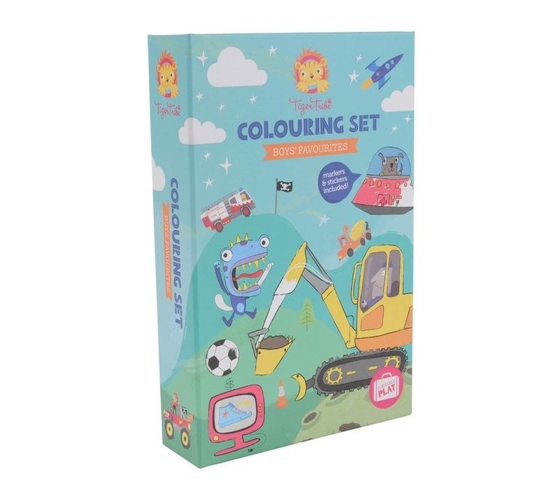 ADVENTURES - COLORING SET - Gumdrop Lane Inc