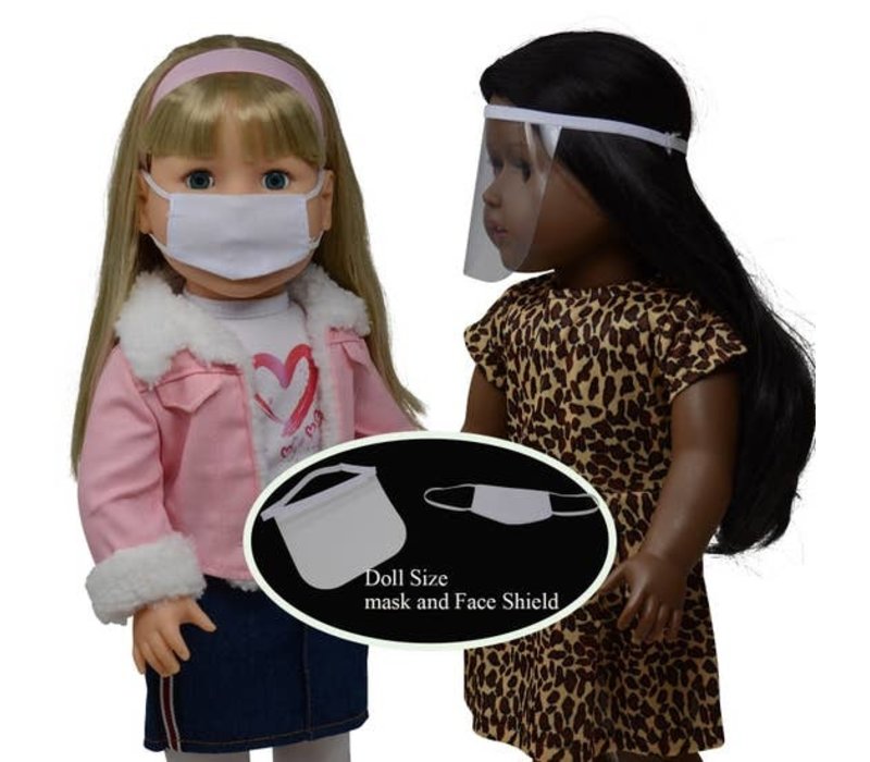 Doll Face Mask and Face Shield