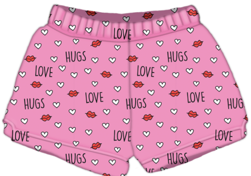 Love & Hugs Plush Shorts