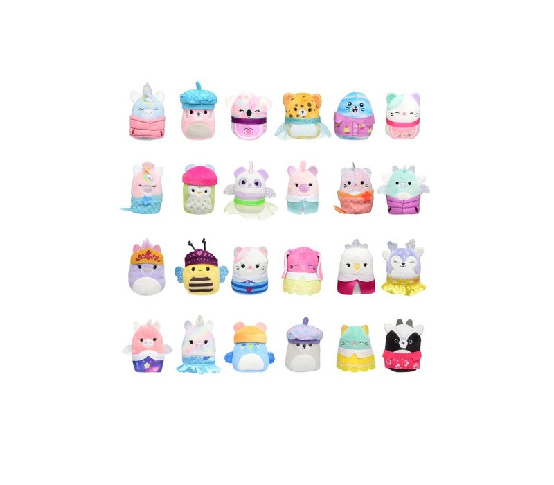 Squishmallows Squishville! Camping Set Mini Plush Playset