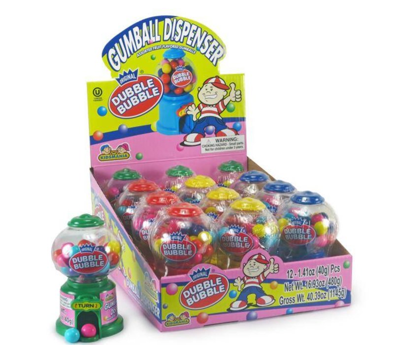 Gumball Machine Toy Banks with Gum - 2 Pc.