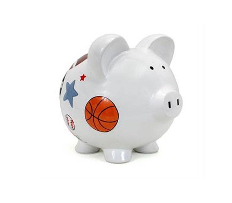 sports piggy bank