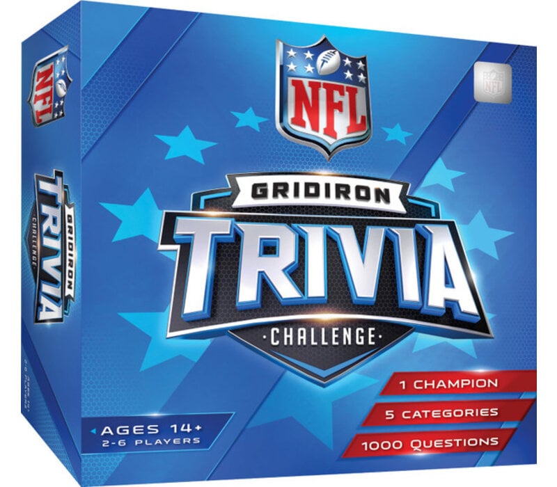 NFL Trivia Challenge Card Game - Gumdrop Lane Inc