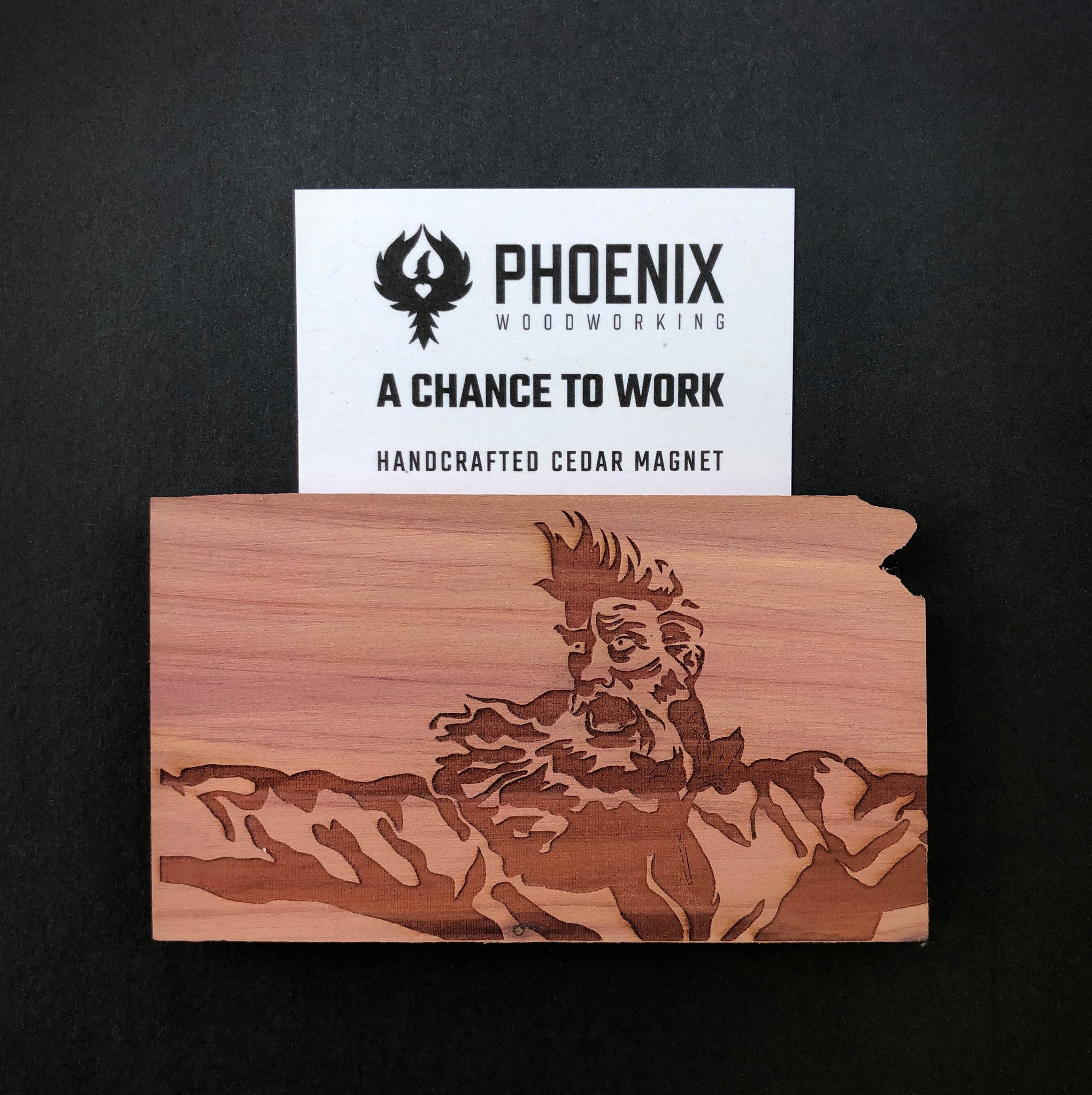 Phoenix Woodworking Cedar Magnets - Essential Goods 
