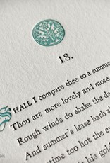 Inkello Shakespeare's 18th Sonnet Card