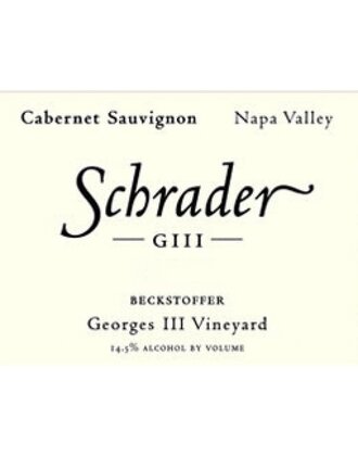 Schrader Cabernet Sauvignon Georges III 2016 750ml