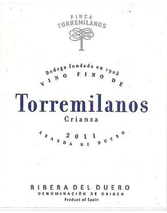Finca Torremilanos  Ribera del Duero Crianza 2020 750ml