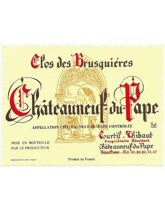 Clos de Brusquieres Chateauneuf du Pape 2021 750ml