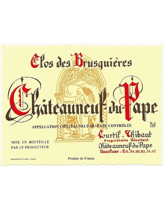 Clos de Brusquieres Chateauneuf du Pape 2022 750ml