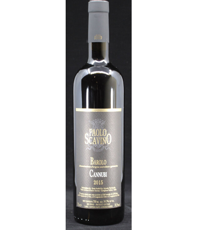 Paolo Scavino Barolo Cannubi 2015 750ml