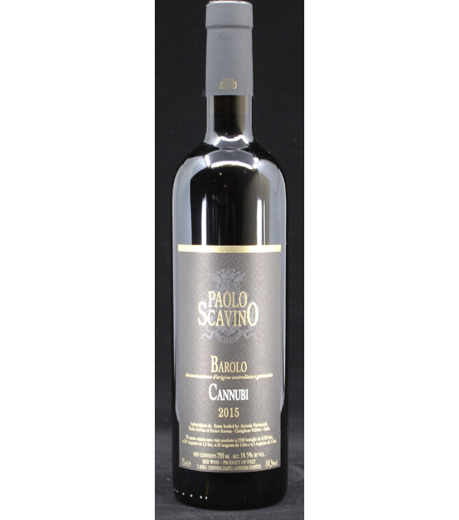 Paolo Scavino Barolo Cannubi 2015 750ml