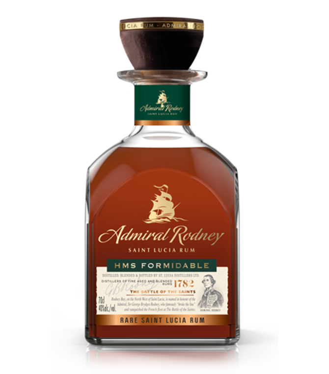 Admiral Rodney HMS Formidable Rum 750ml