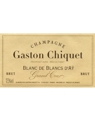 Gaston Chiquet Champagne Blanc de Blancs d'Ay 1.5L