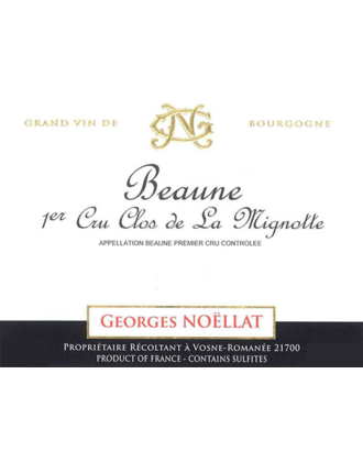 Georges Noellat  Beaune 1er Cru 'Clos de la Mignotte 2020 750ml