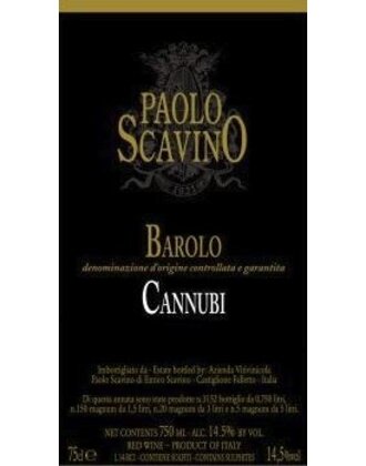 Paolo Scavino Barolo Cannubi 2012 750ml