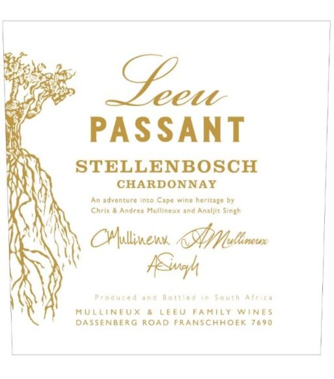 Leeu Passant Chardonnay  2018 750ml