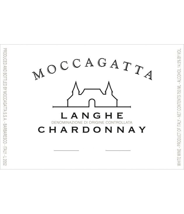 Moccagatta Chardonnay Langhe 2022 750ml