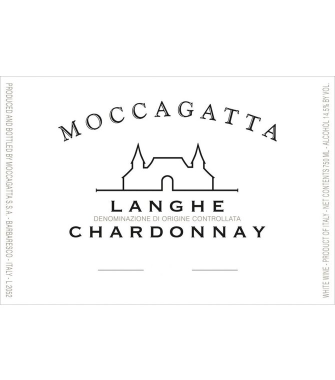 Moccagatta Chardonnay Langhe 2022 750ml