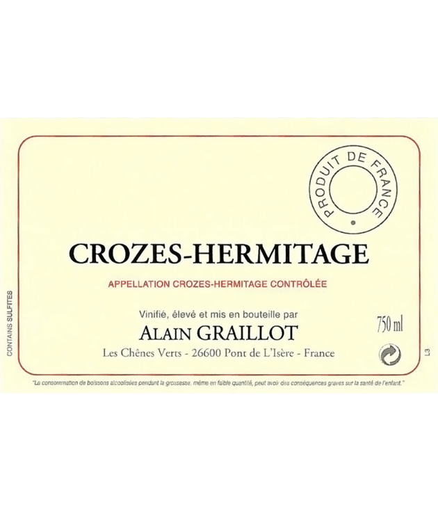 Graillot Crozes-Hermitage 2021 750ml