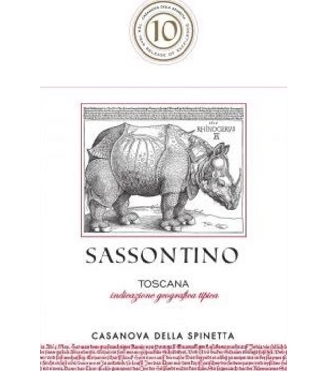 Cassanova della Spinetta Sassontino 2007 750ml
