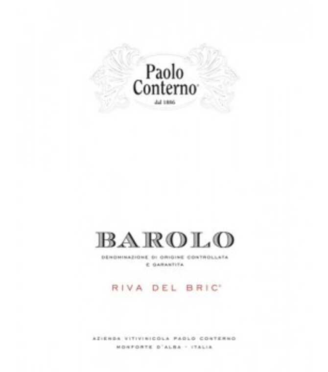 Paolo Conterno Barolo  Riva de Bric 2016 1.5L